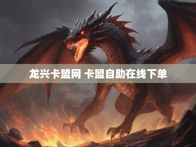龙兴卡盟网 卡盟自助在线下单