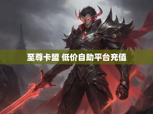 至尊卡盟 低价自助平台充值