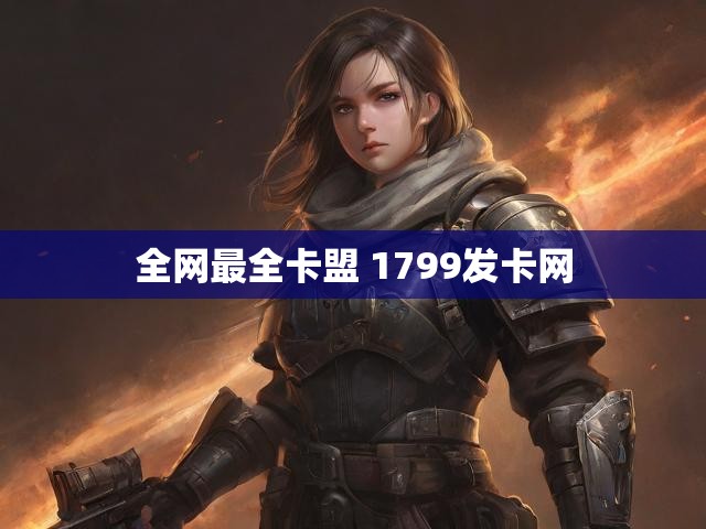 全网最全卡盟 1799发卡网