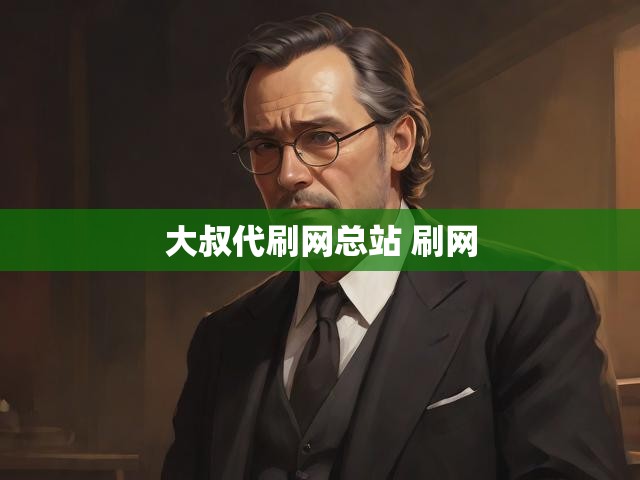 大叔代刷网总站 刷网