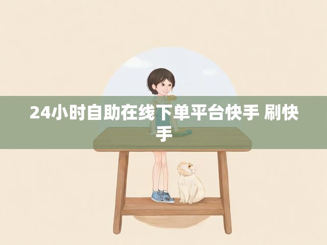 24小时自助在线下单平台快手 刷快手