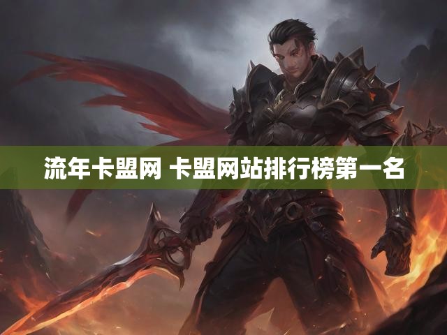流年卡盟网 卡盟网站排行榜第一名