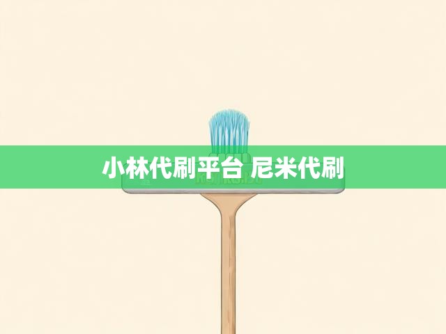 小林代刷平台 尼米代刷