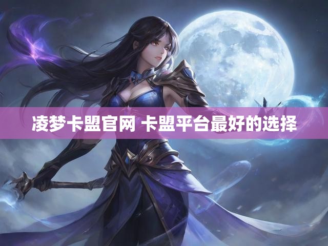 凌梦卡盟官网 卡盟平台最好的选择