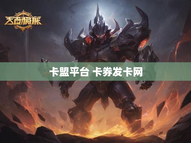 卡盟平台 卡券发卡网