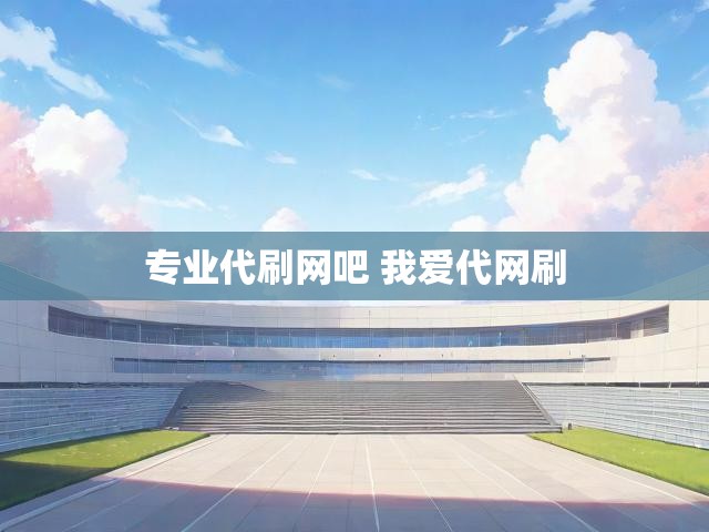 专业代刷网吧 我爱代网刷