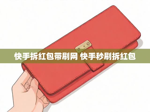 快手拆红包带刷网 快手秒刷拆红包