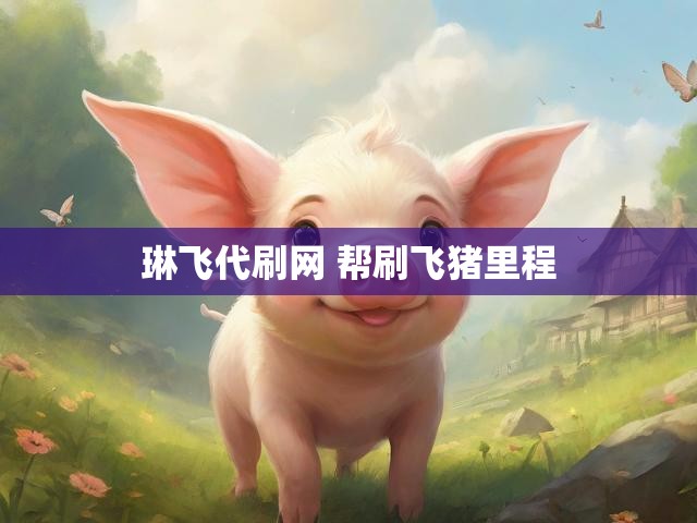 琳飞代刷网 帮刷飞猪里程