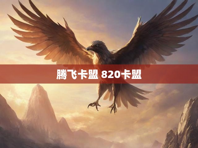 腾飞卡盟 820卡盟
