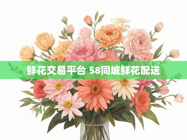 鲜花交易平台 58同城鲜花配送