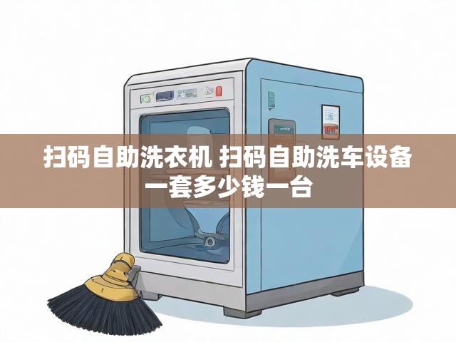 扫码自助洗衣机 扫码自助洗车设备一套多少钱一台