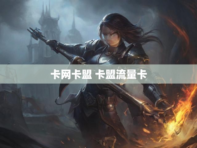 卡网卡盟 卡盟流量卡