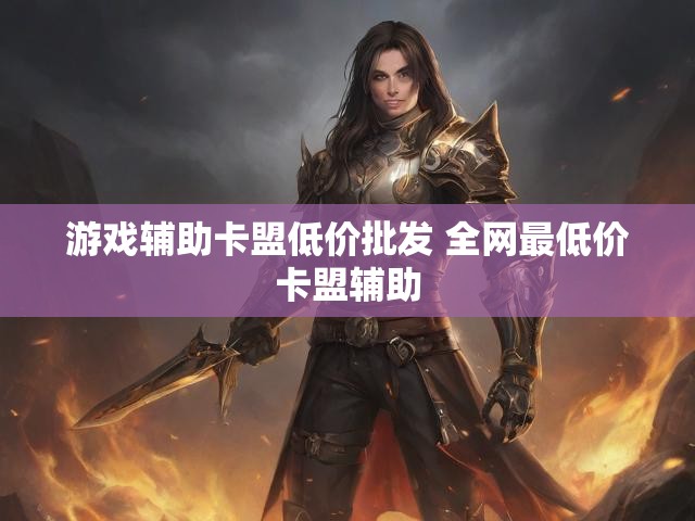 游戏辅助卡盟低价批发 全网最低价卡盟辅助