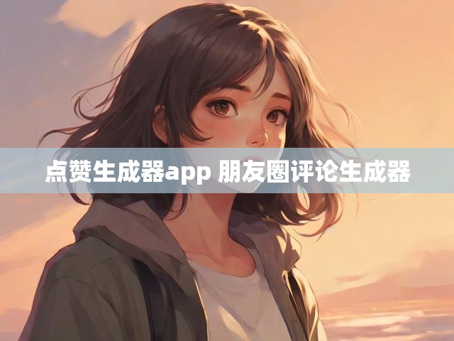点赞生成器app 朋友圈评论生成器
