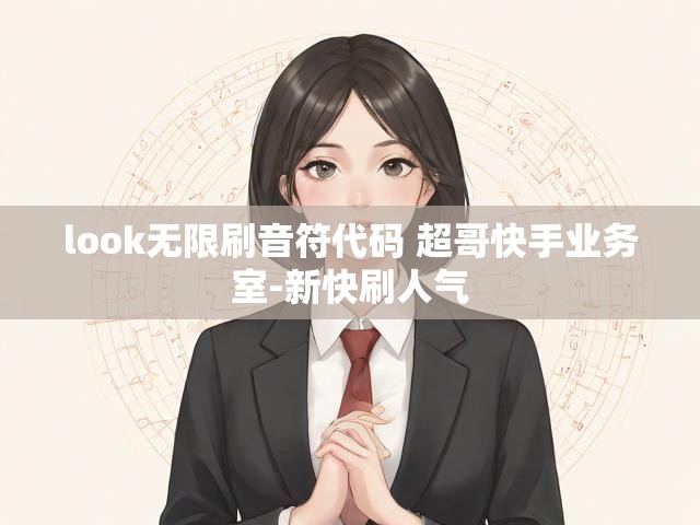 look无限刷音符代码 超哥快手业务室-新快刷人气