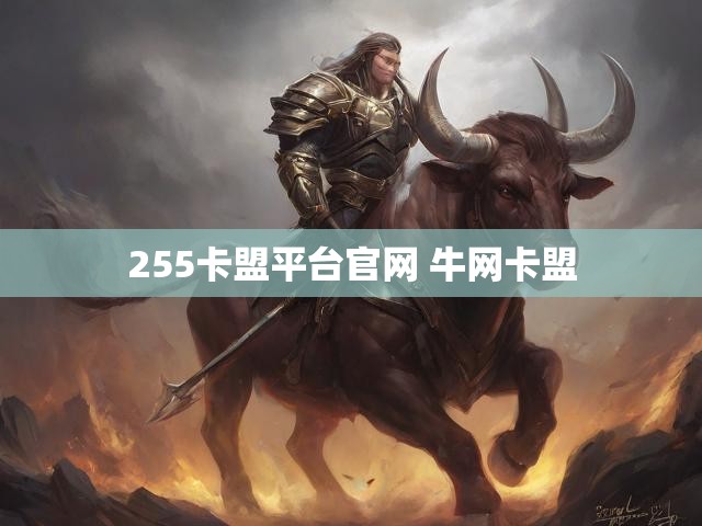 255卡盟平台官网 牛网卡盟
